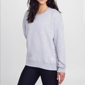 Soul Cycle Size Zip Crewneck Sweatshirt- Sz M